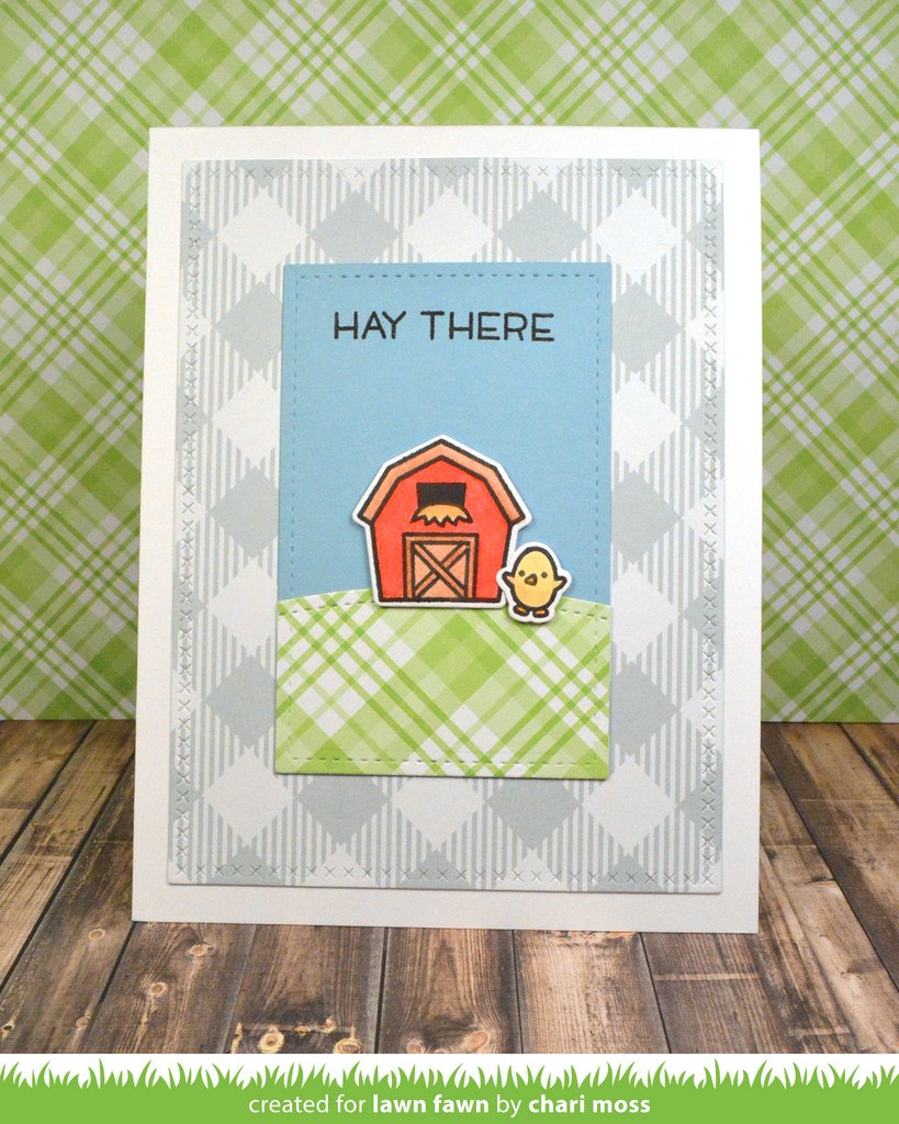 Lawn Fawn - Hay There