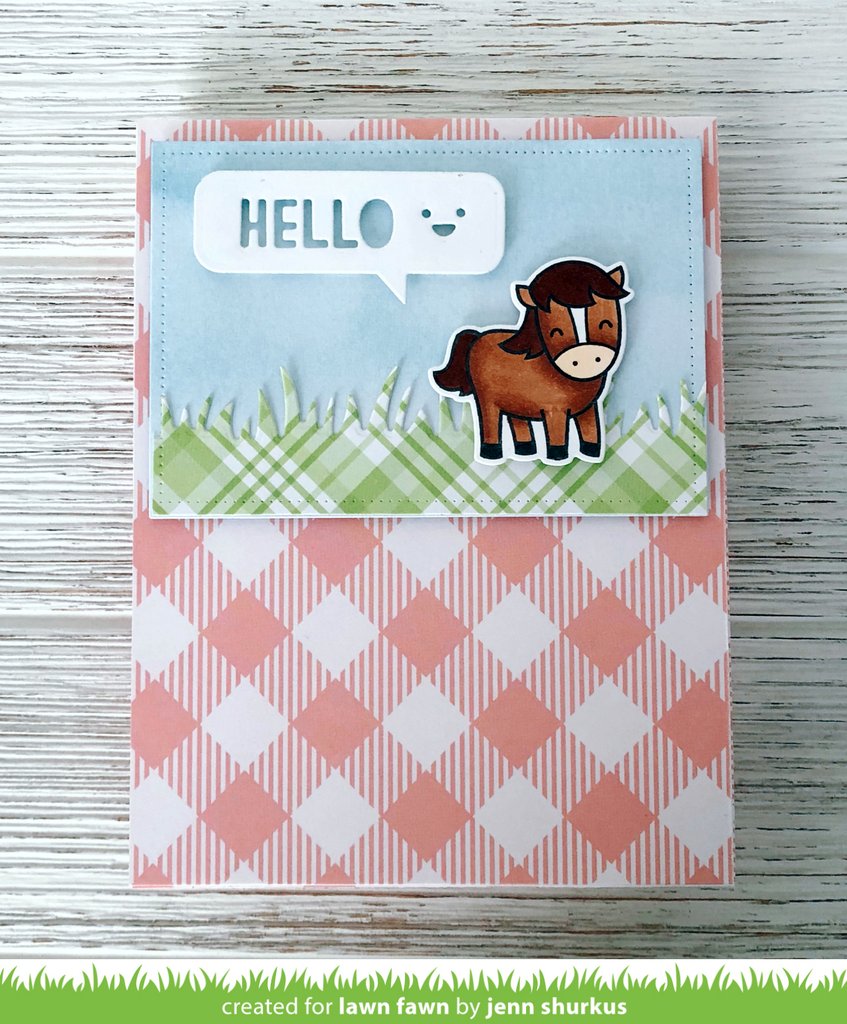 Lawn Fawn - Hay There