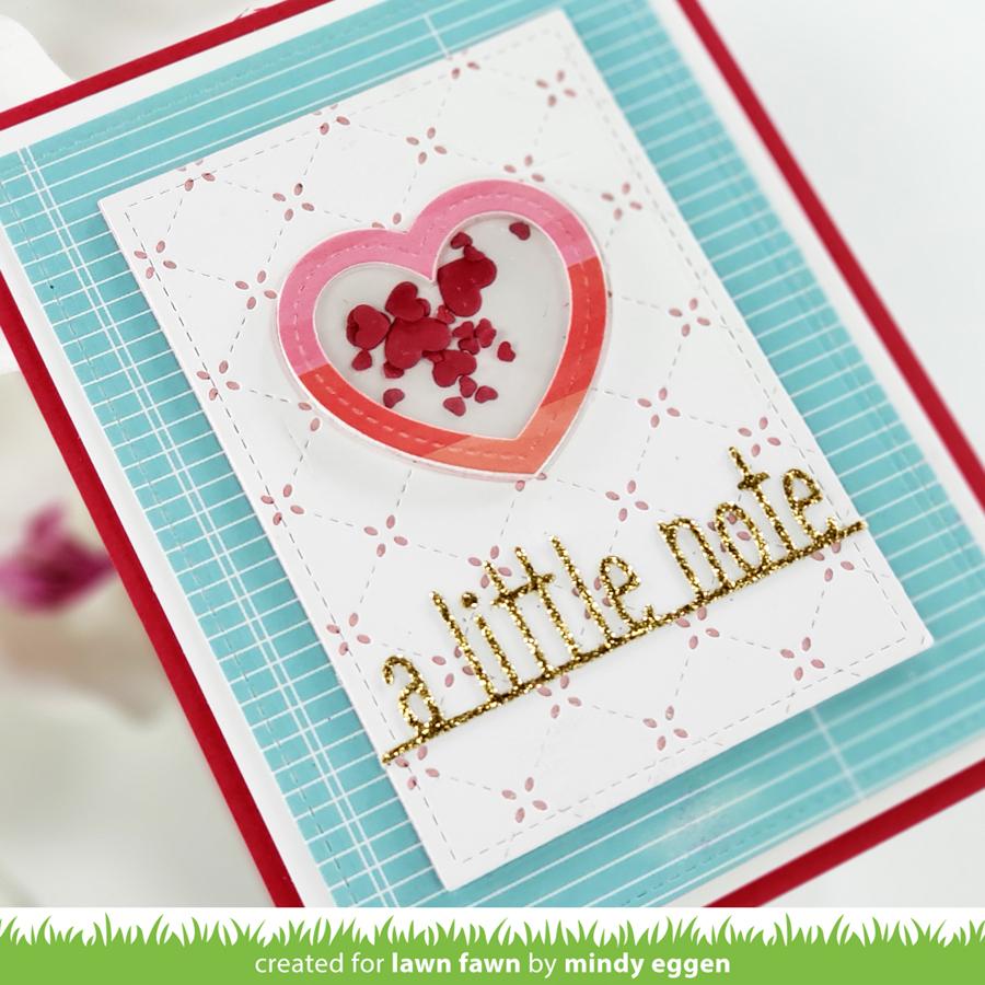 Lawn Fawn - a Little Note Line Border