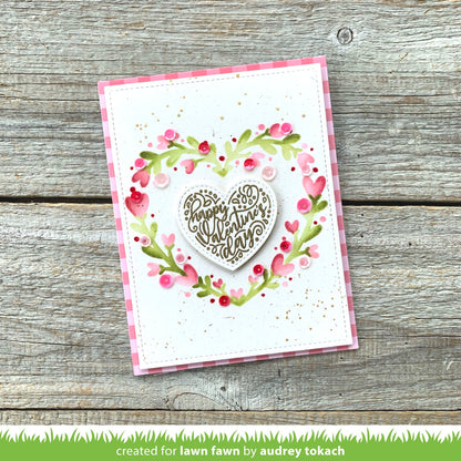 Lawn Fawn - Magic Heart Messages