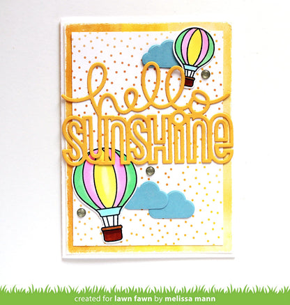 Lawn Fawn - Giant Hello Sunshine