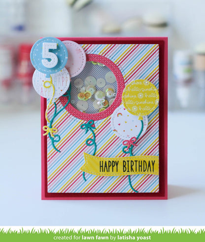 Lawn Fawn - Outside In Stitched Balloon Stackables
