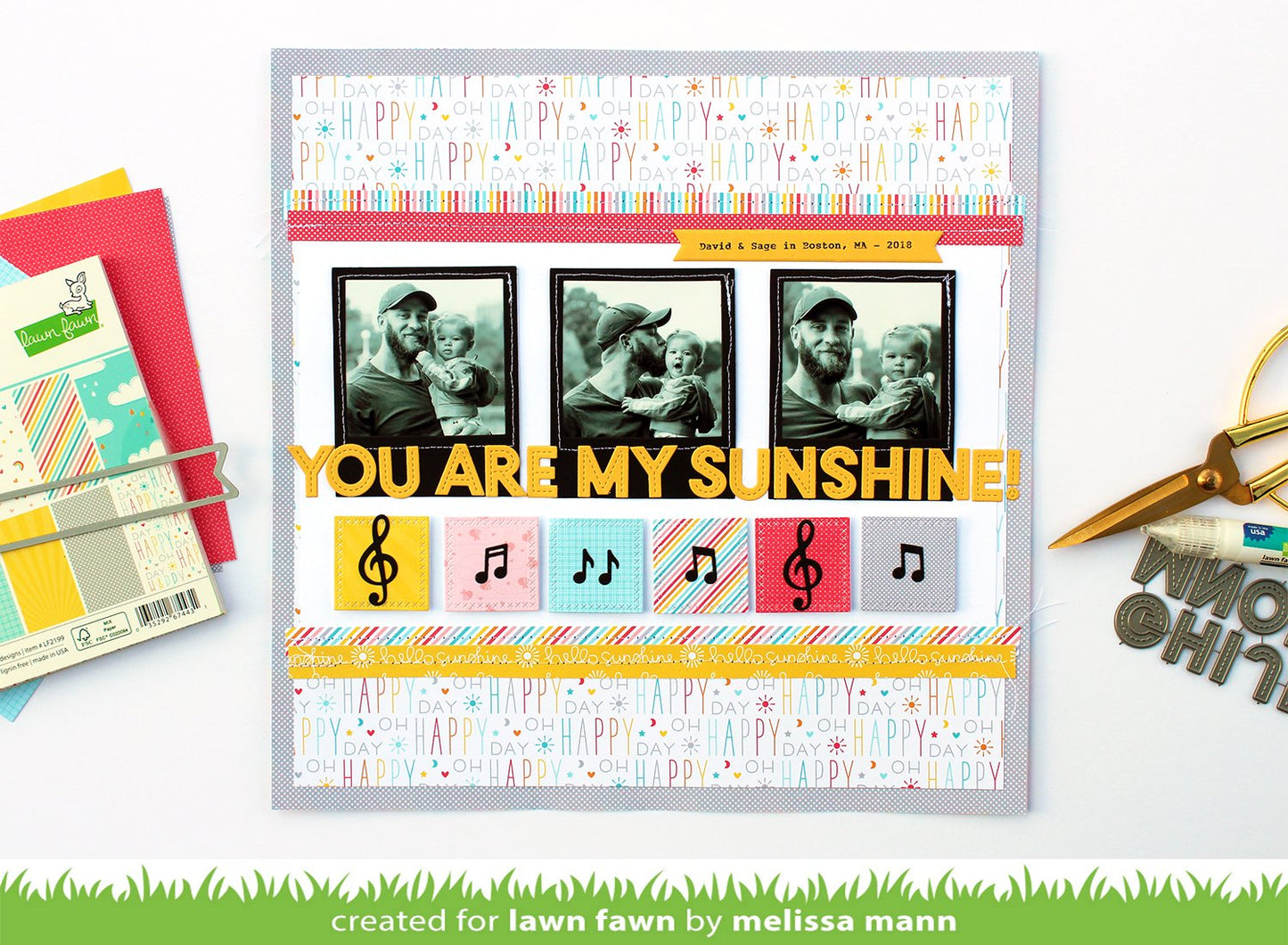 Lawn Fawn - Oliver's Stitched ABCs