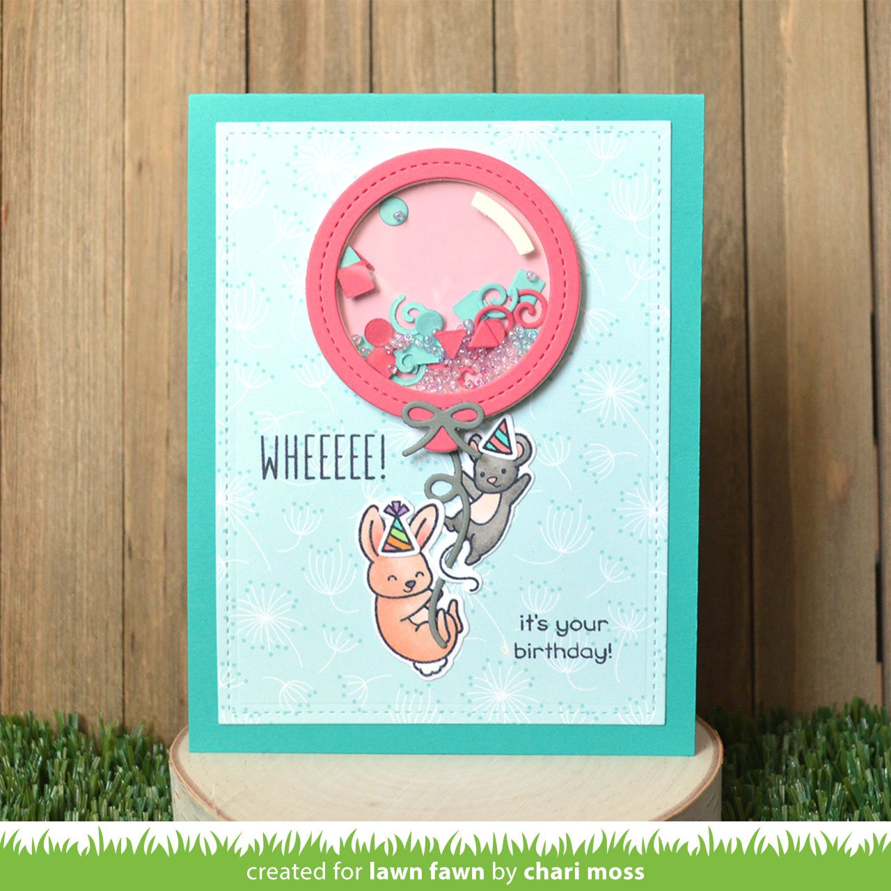 Lawn Fawn - Stitched Balloon Frames