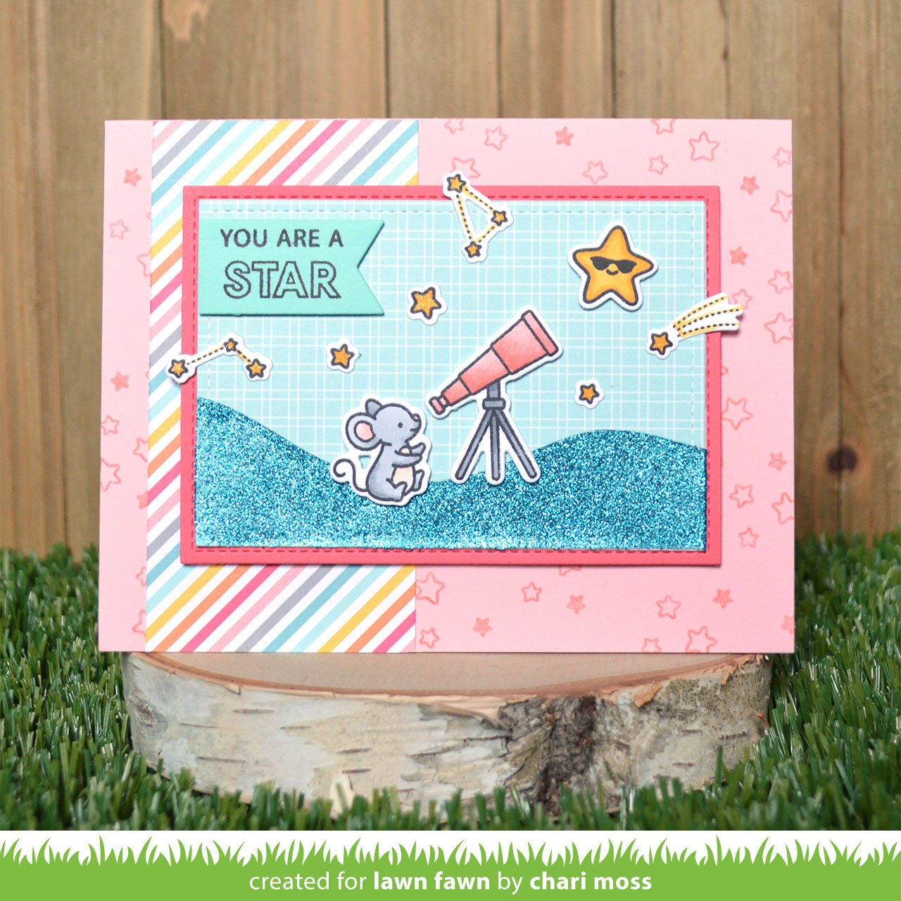 Lawn Fawn - Hillside Stencils (3pcs)