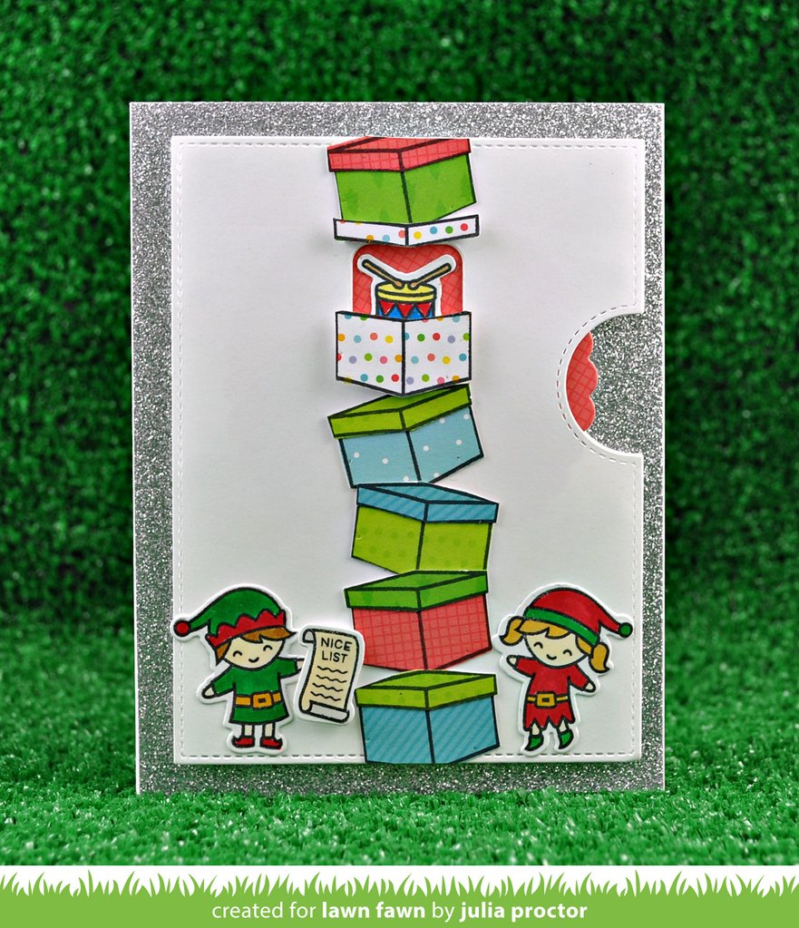 Lawn Fawn - Sparkle Cardstock - Pixie Dust (5 sheets)