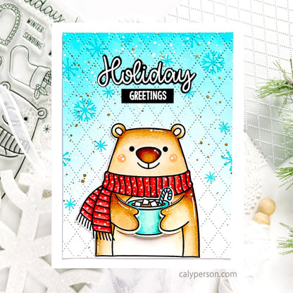 Sunny Studio - Dotted Diamond Portrait Die