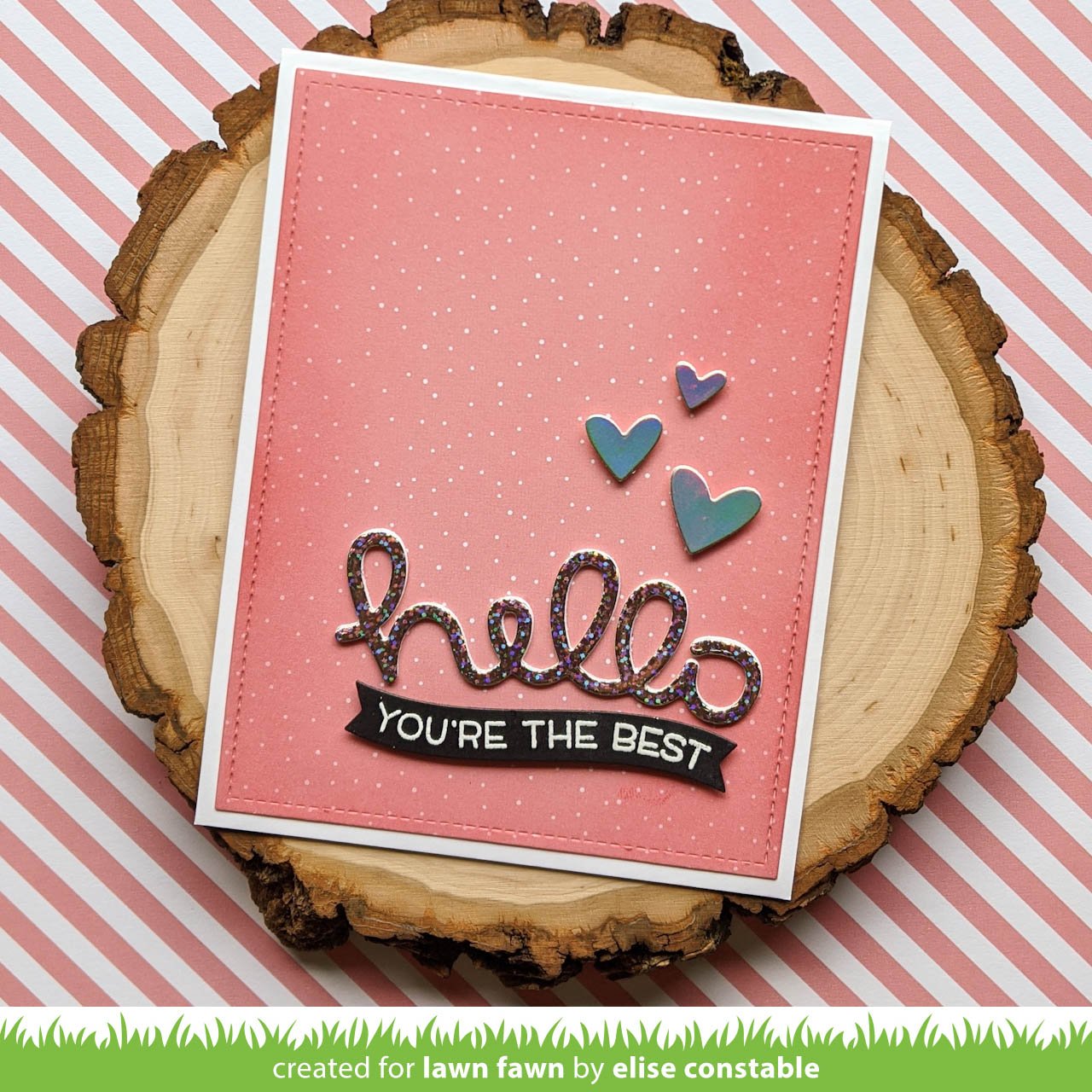 Lawn Fawn - Metallic Cardstock - Holographic