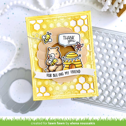 Lawn Fawn - Honeycomb Backdrop