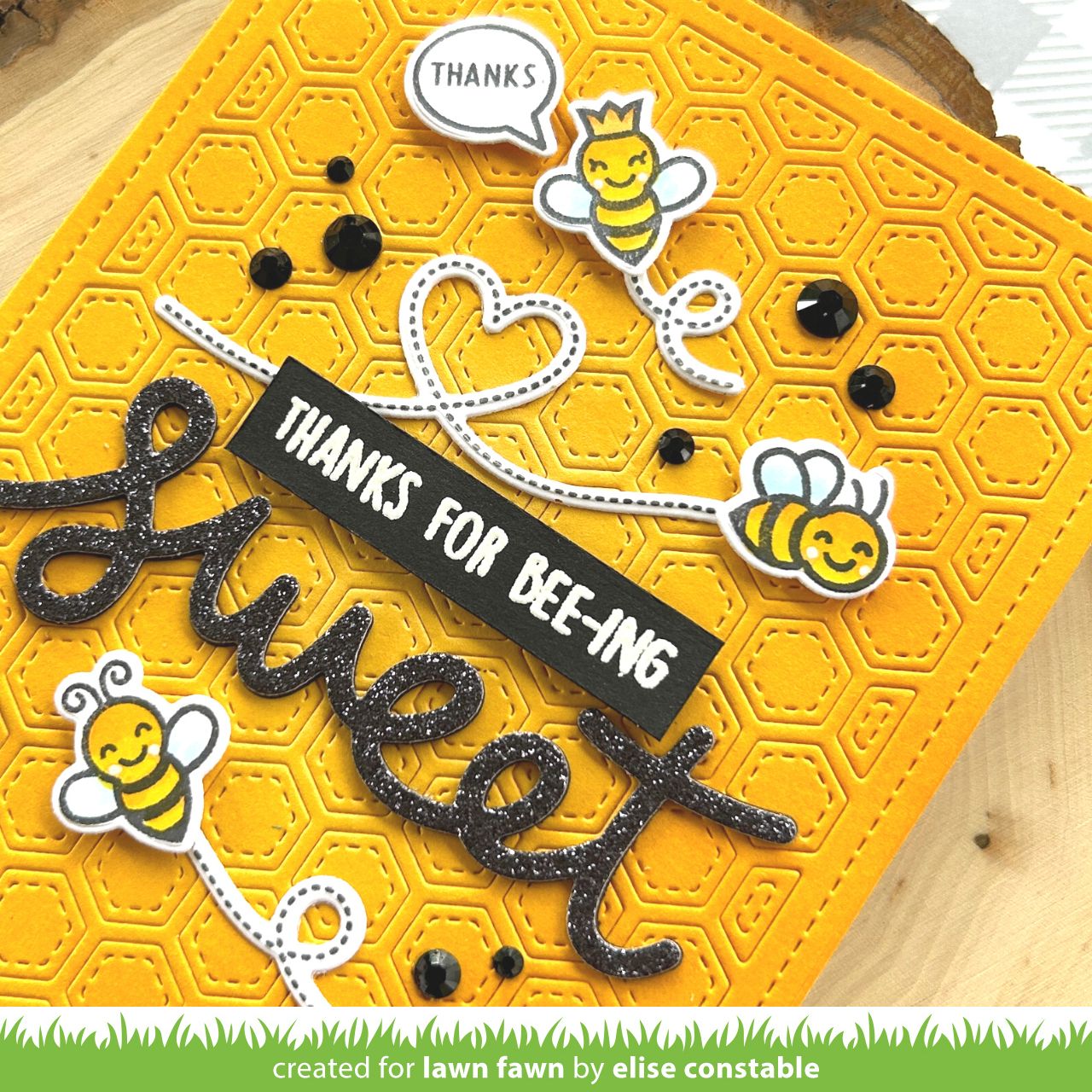 Lawn Fawn - Stitched Trails Hot Foil Plates