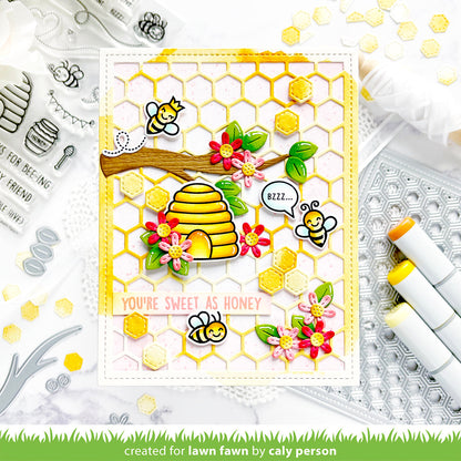 Lawn Fawn - Magic Iris Beehive Add-On