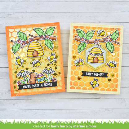 Lawn Fawn - Honeycomb Backdrop