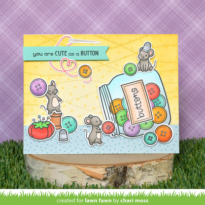 Lawn Fawn - How You Bean? Buttons Add-On