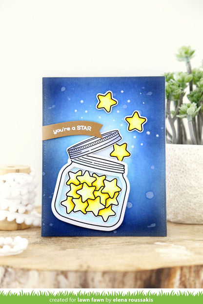 Lawn Fawn - How You Bean? Star Add-On