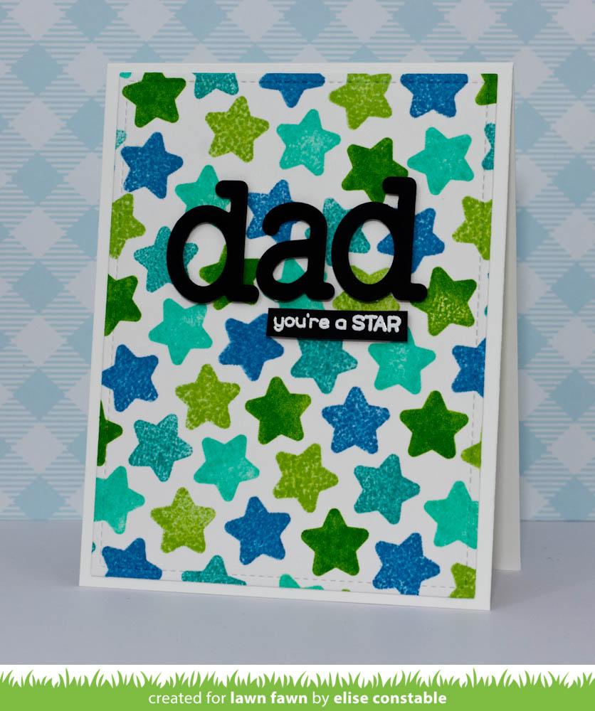 Lawn Fawn - How You Bean? Star Add-On