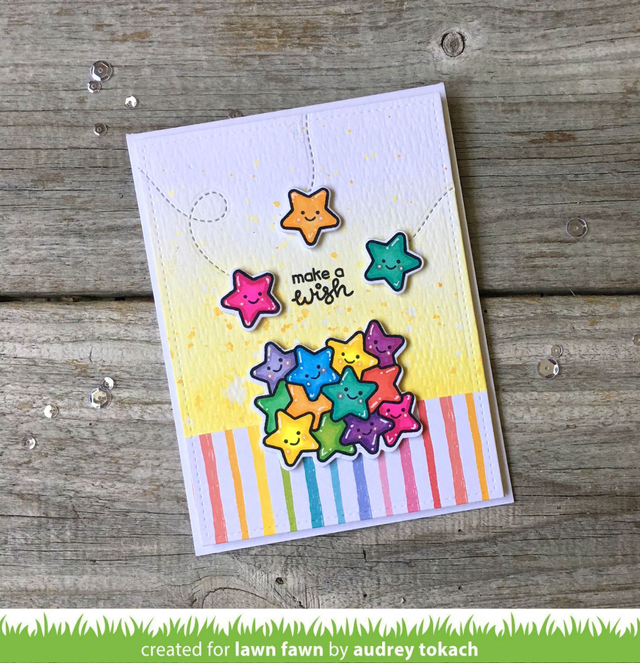 Lawn Fawn - How You Bean? Star Add-On