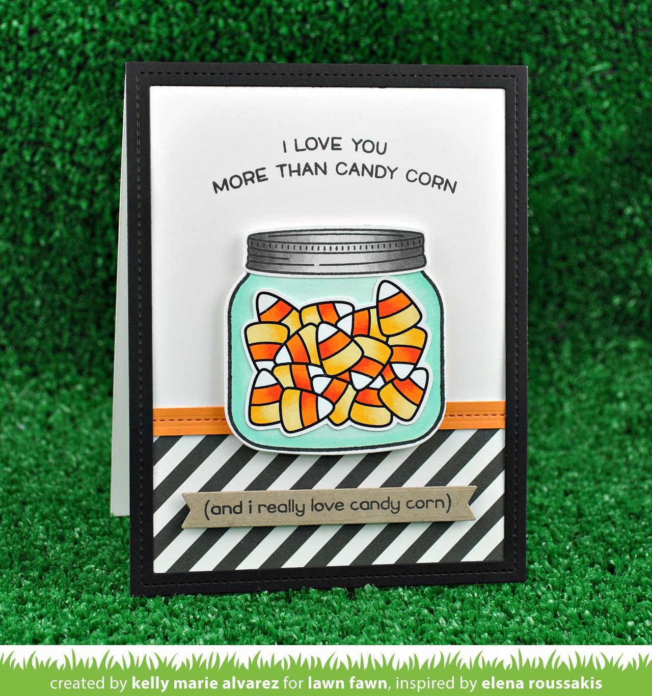 Lawn Fawn - How you bean? Candy Corn Add-On