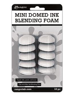 Ranger - Mini Ink Blending Tool Domed Replacement Foams (10pcs)