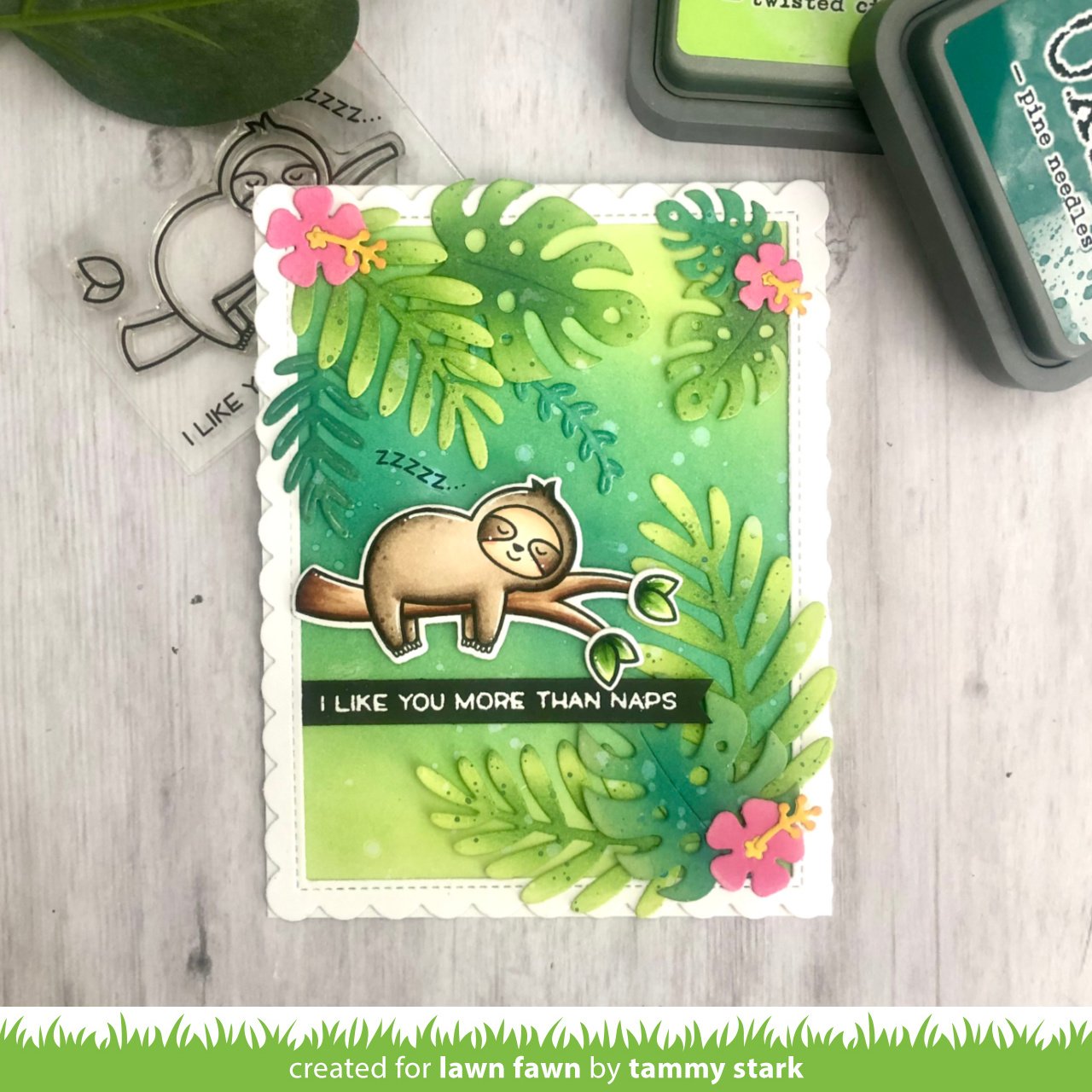 Lawn Fawn - Tropical Leaves