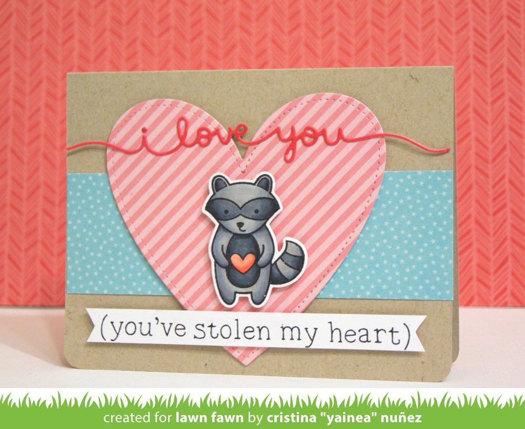 Lawn Fawn - I Love You Border