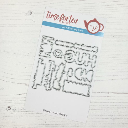 Time For Tea Designs - Mum & Dad Sentiment Metal Dies