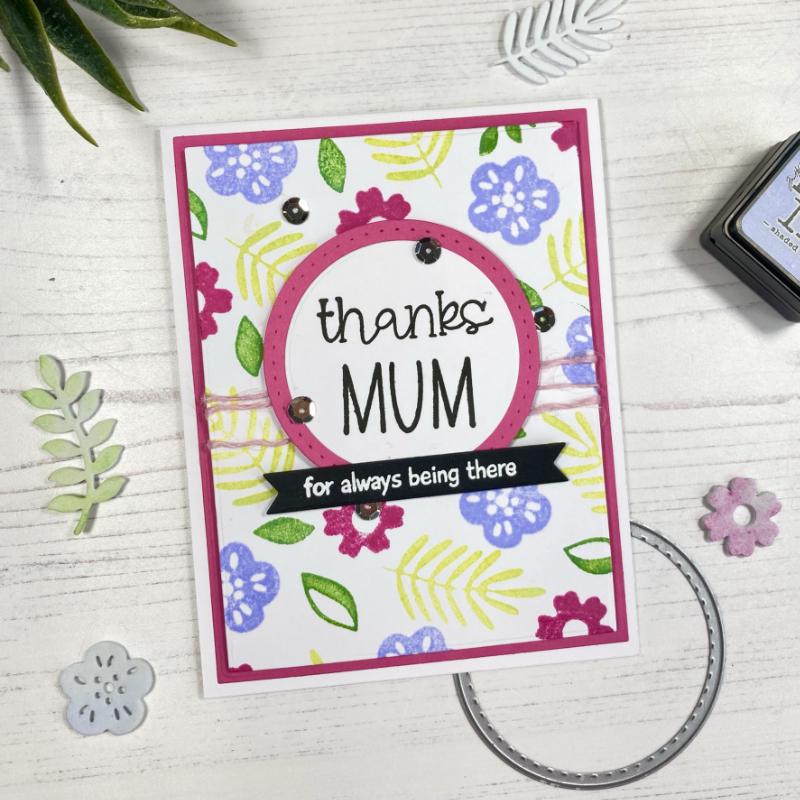 Time For Tea Designs - Mum & Dad Sentiment Clear Stamps