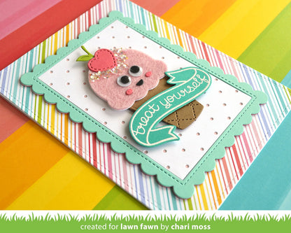 Lawn Fawn - Itsy Bitsy Polka Dot Backdrop