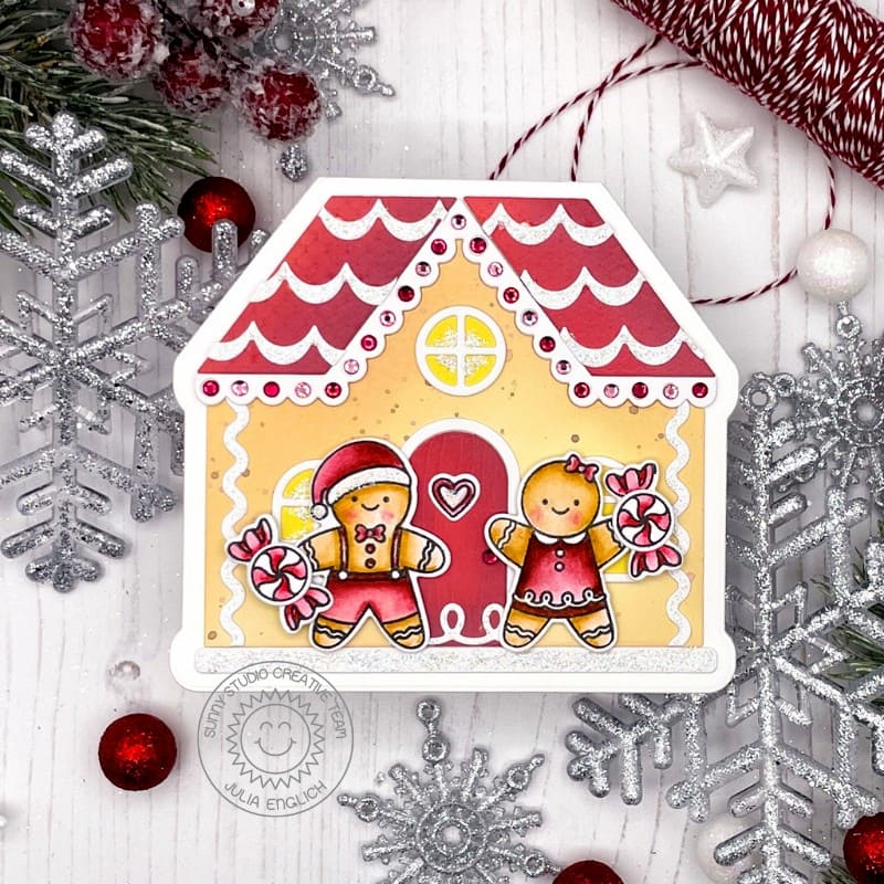 Sunny Studio - Gingerbread House Dies