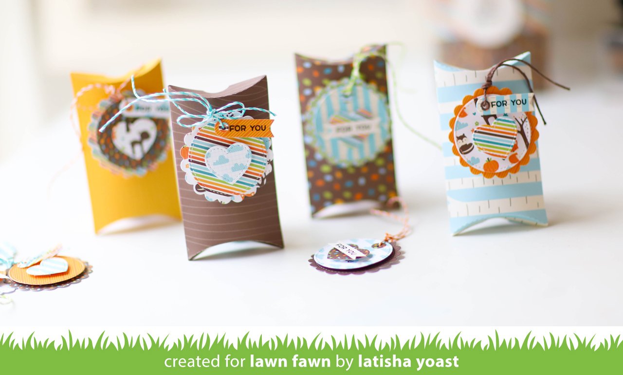 Lawn Fawn - Scalloped Circle Gift Tag