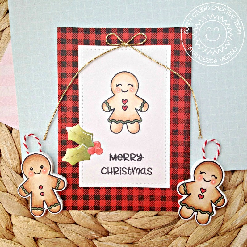 Sunny Studio - Jolly Gingerbread