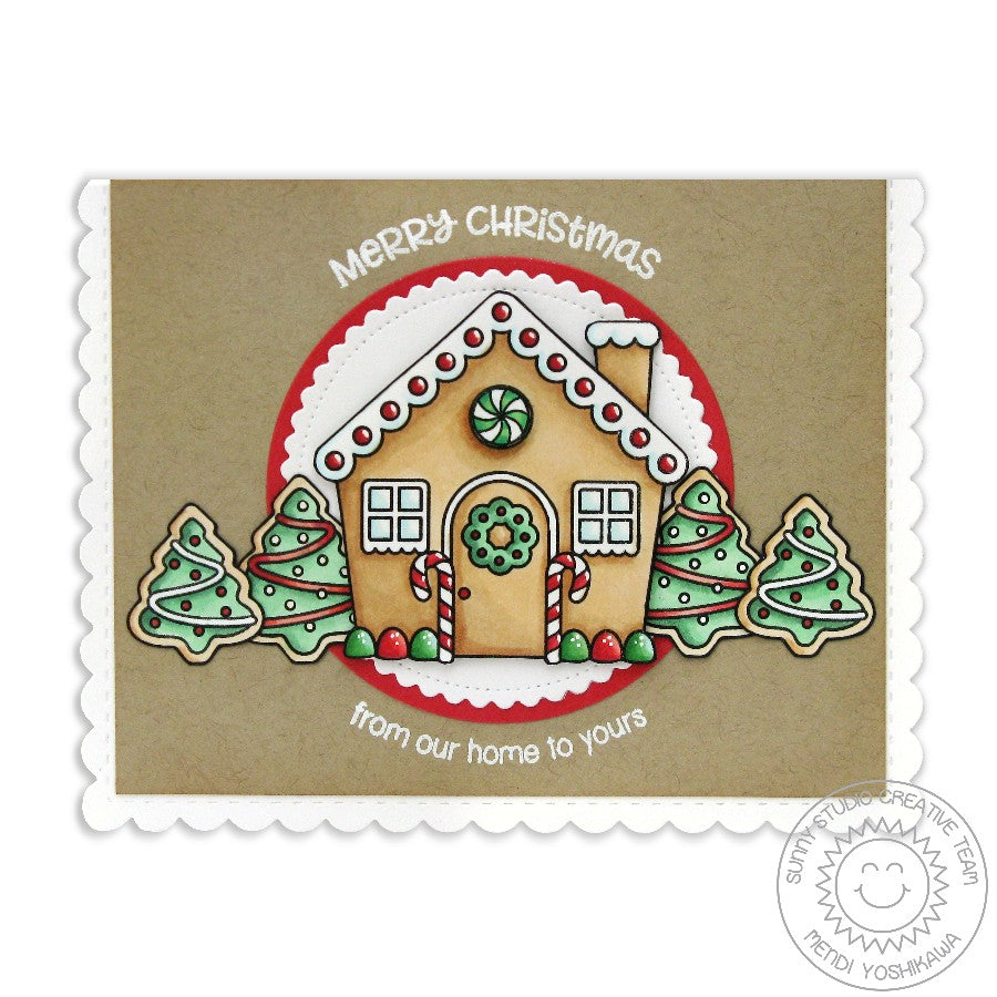 Sunny Studio - Jolly Gingerbread