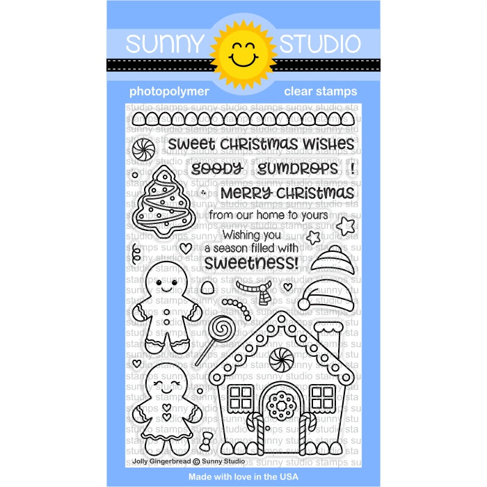 Sunny Studio - Jolly Gingerbread