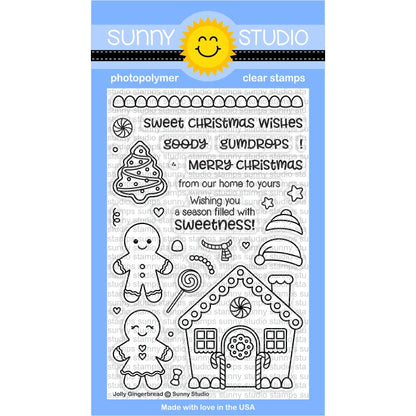 Sunny Studio - Jolly Gingerbread
