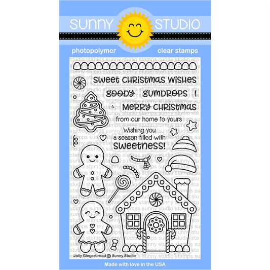 Sunny Studio - Jolly Gingerbread
