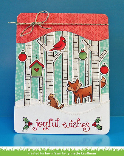 Lawn Fawn - Joy To The Woods