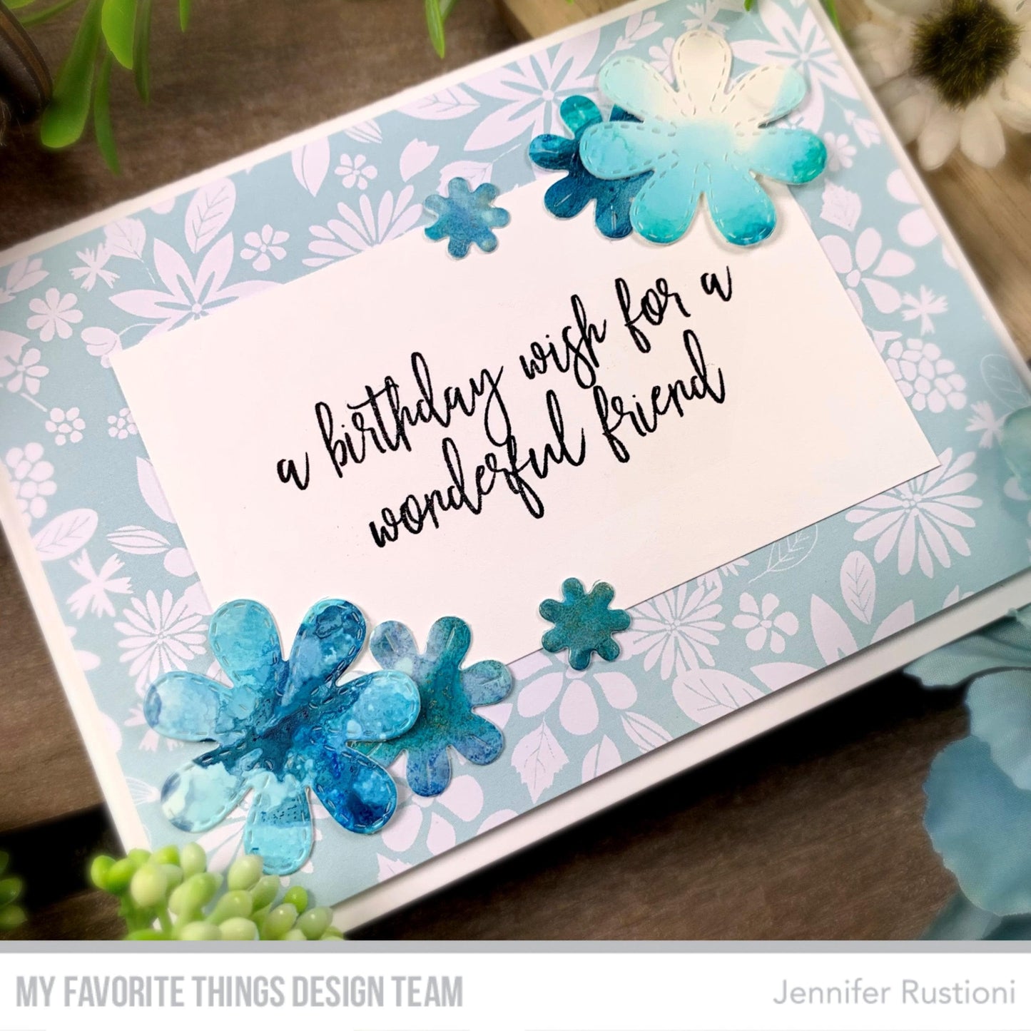 My Favorite Things - DBD Stitched Wildflowers Die-Namics