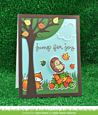 Lawn Fawn - Leafy Tree Backdrop: Portrait