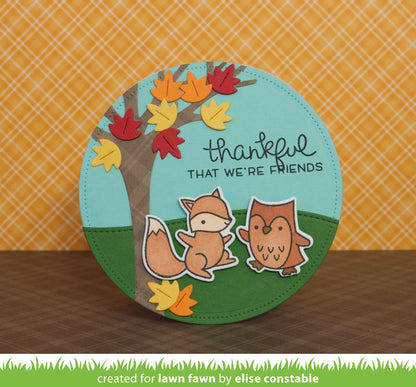 Lawn Fawn - Leafy Tree Backdrop: Portrait