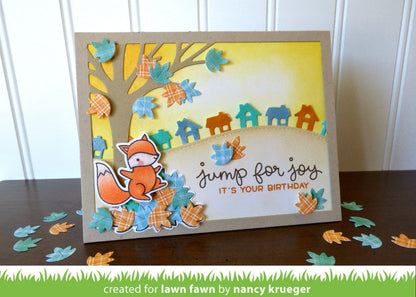 Lawn Fawn - Little Town Border