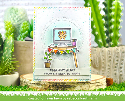 Lawn Fawn - Just Stitching Scalloped Circles