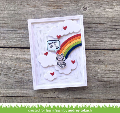 Lawn Fawn - Just Stitching Double Rectangles
