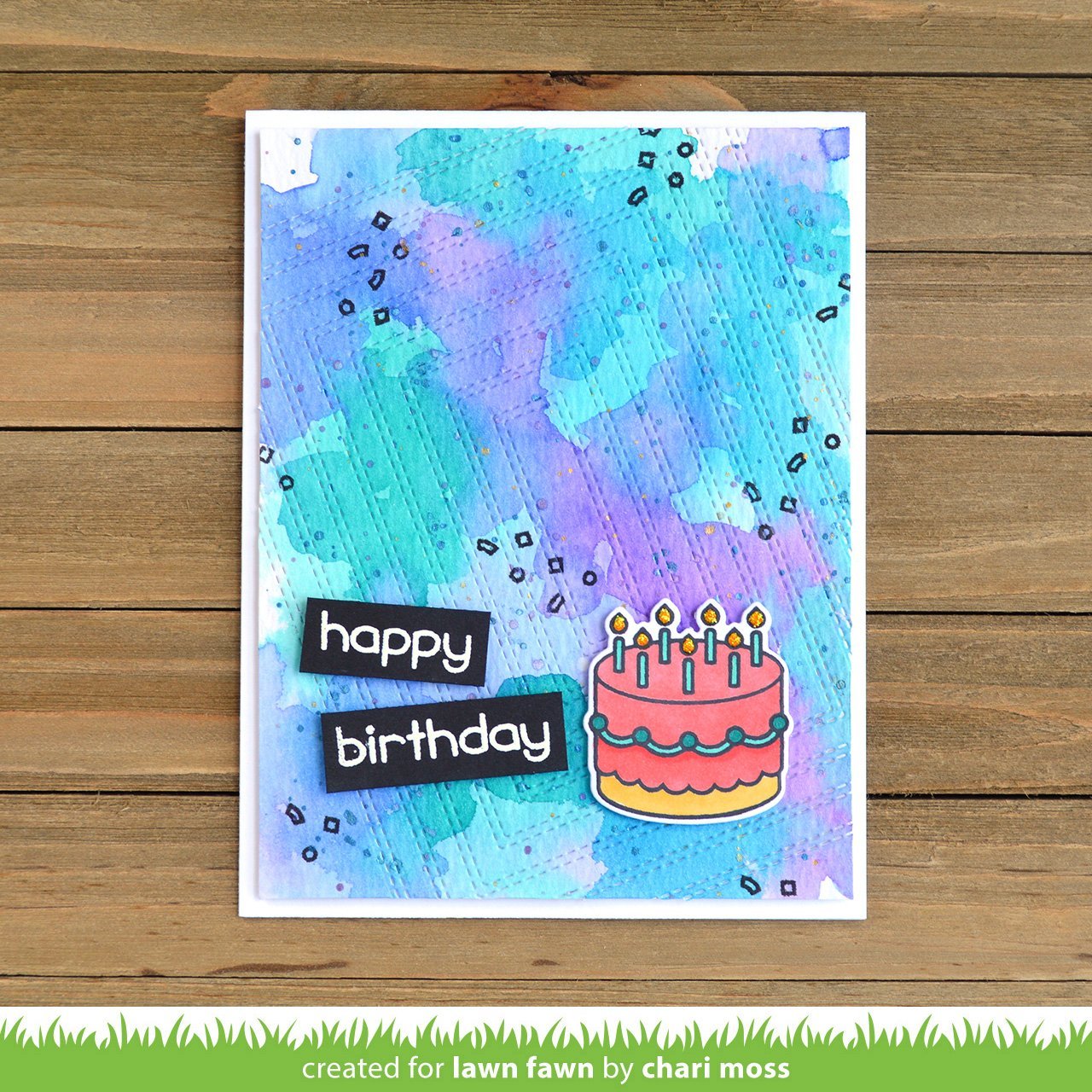 Lawn Fawn - Just Stitching Double Rectangles