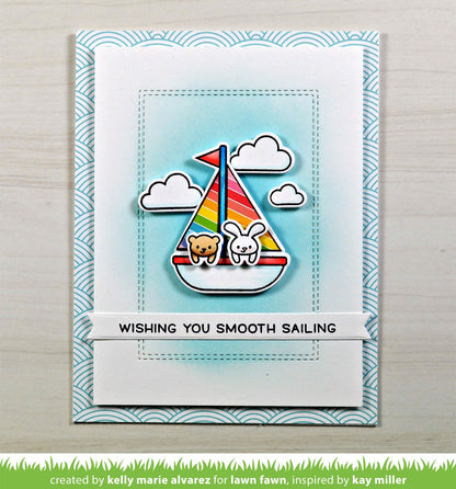 Lawn Fawn - Just Stitching Double Rectangles