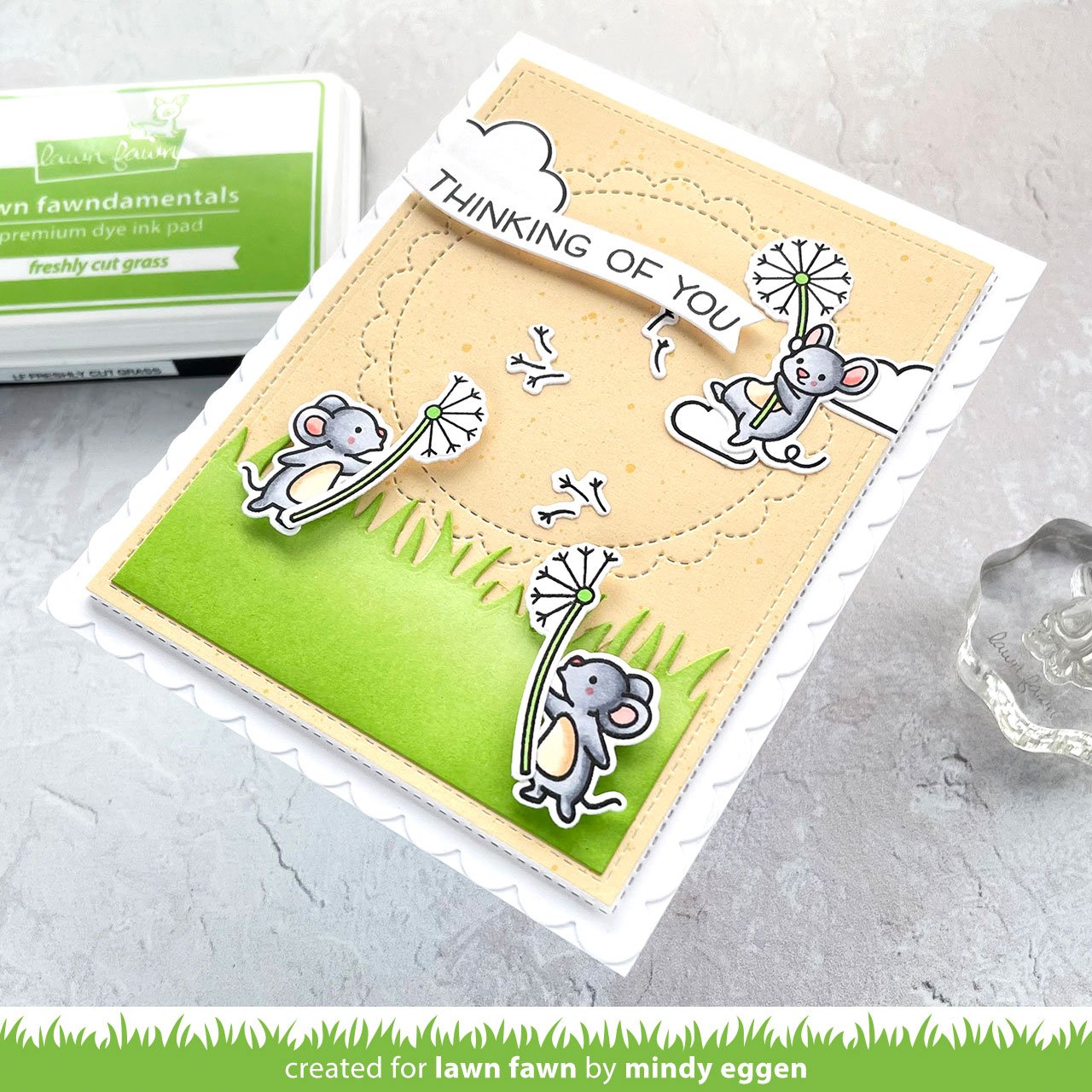 Lawn Fawn - Just Stitching Scalloped Circles