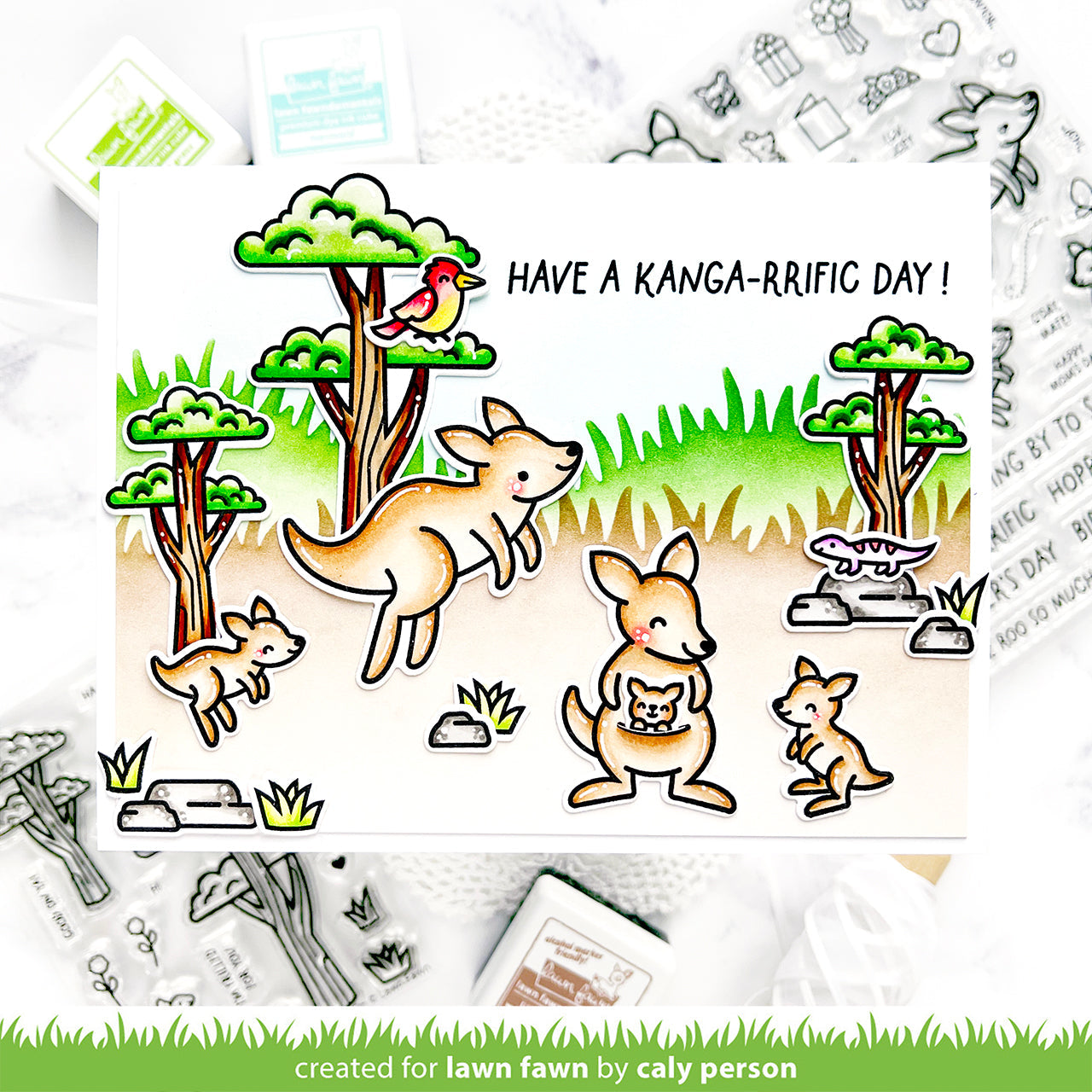Lawn Fawn - Kanga-Rrific