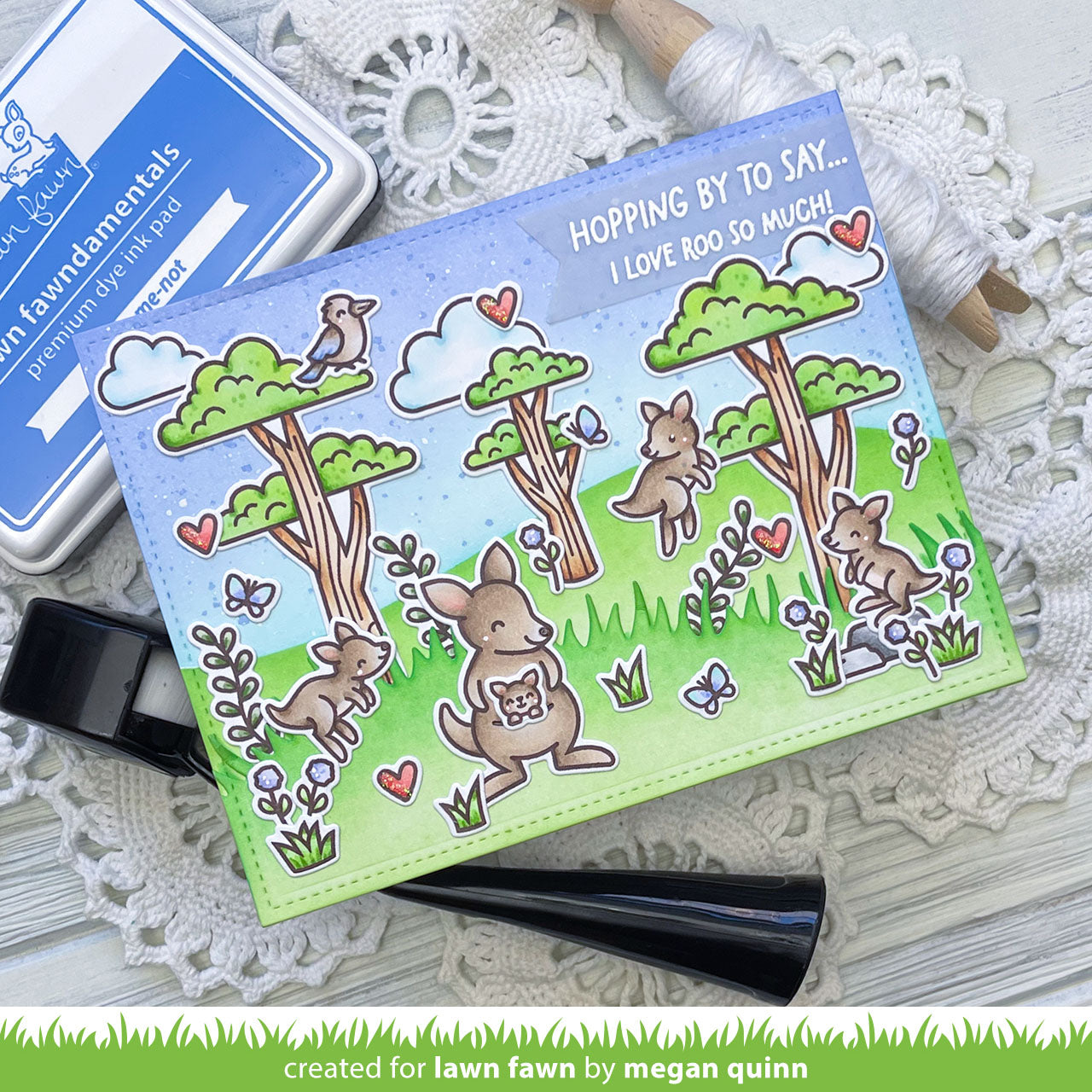 Lawn Fawn - Kanga-Rrific Add-On