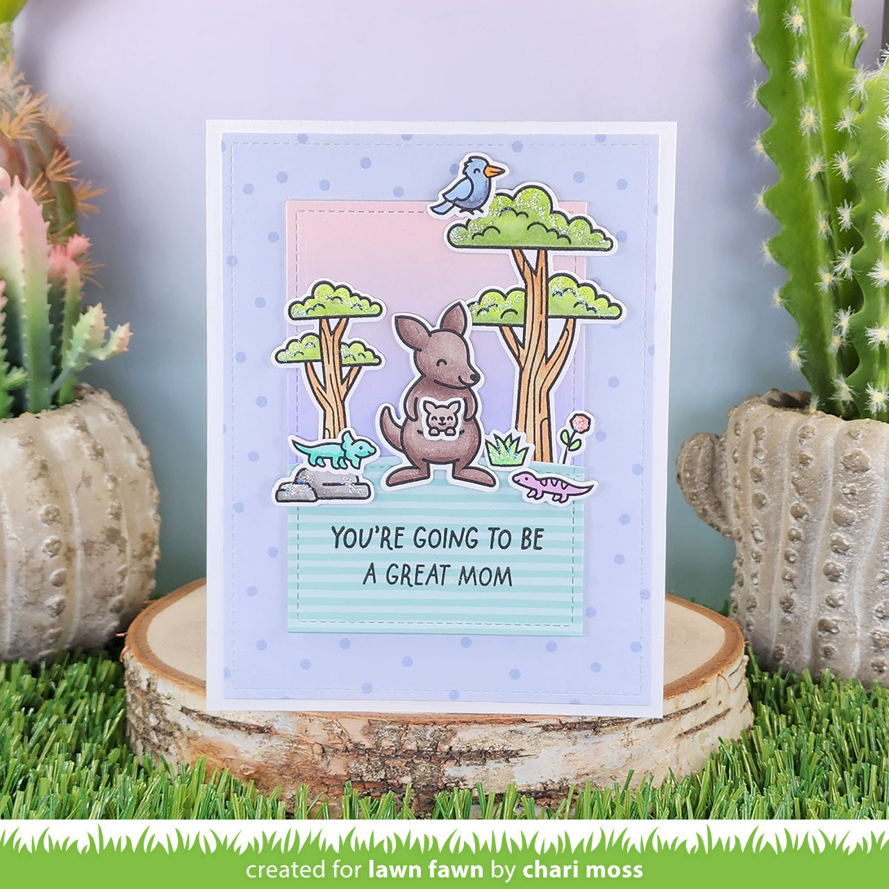 Lawn Fawn - Kanga-Rrific Add-On