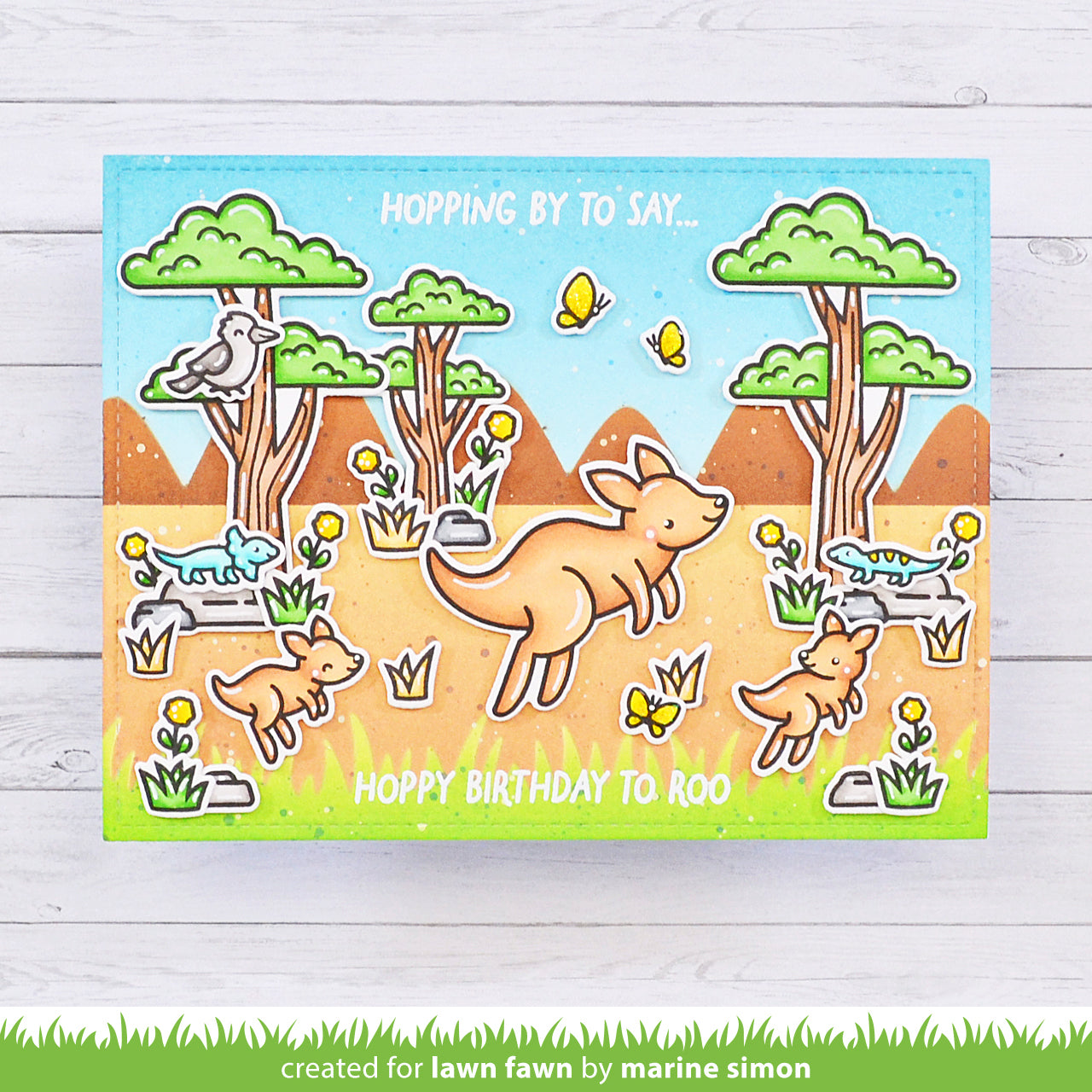 Lawn Fawn - Kanga-Rrific Add-On