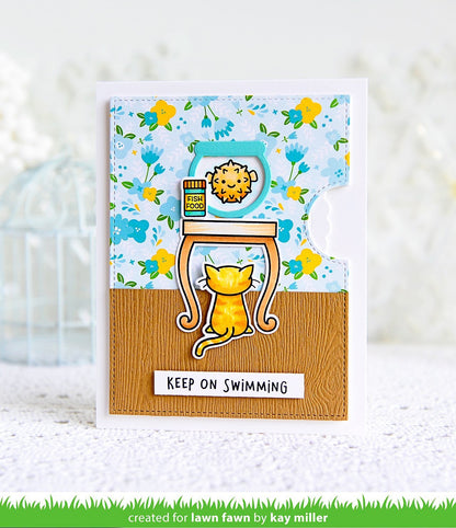 Lawn Fawn - Reveal Wheel Keep On Swimming Add-On