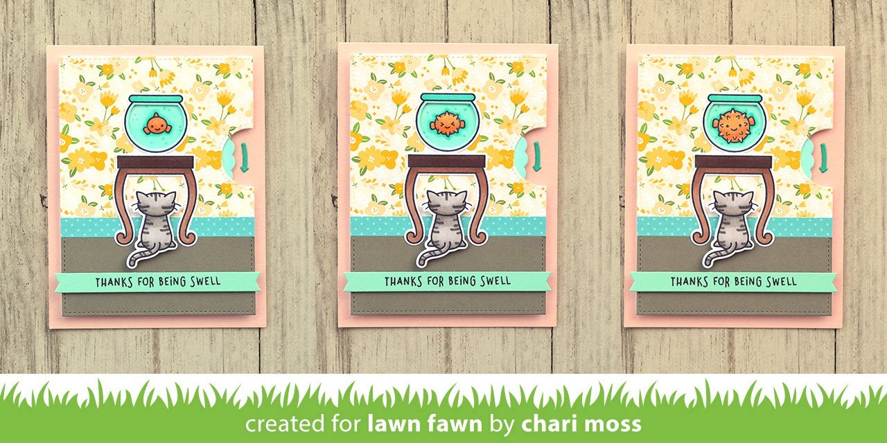 Lawn Fawn - Keep On Swimming